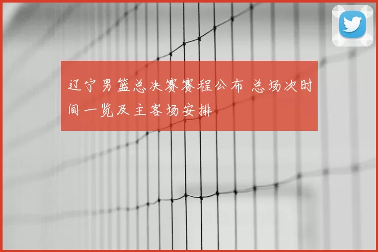 辽宁男篮总决赛赛程公布 总场次时间一览及主客场安排